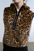 Chaleco piel reversible Solange - tienda online