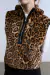 Chaleco piel reversible Solange - tienda online