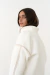 Buzo corderito cuello alto con cierre Ezra - tienda online