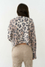 Saquito animal print símil cashmere Simba