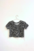 Baby tee crop animal print Olga - comprar online