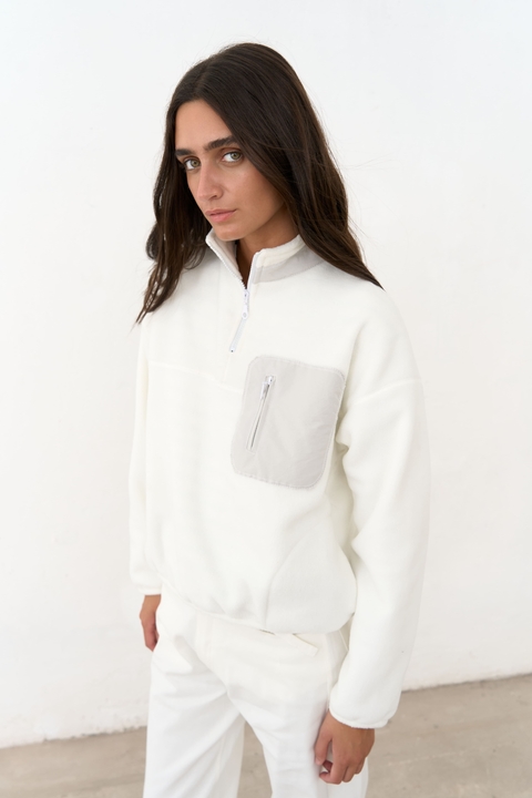 Buzo con cierre polar Inez - comprar online