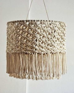 Lámpara Macramé