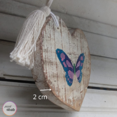 Pendente Borboleta Azul - Atelie Chab - Produtos exclusivos com design e elegância