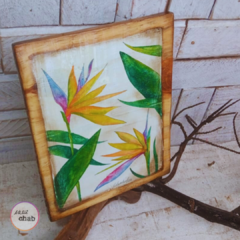 Quadro Strelitzia 03 - comprar online