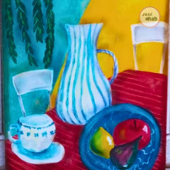 Placa Mesa com Frutas - loja online