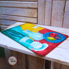 Placa Mesa com Frutas