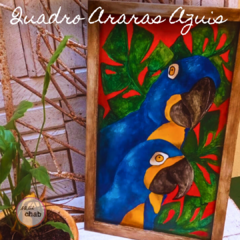 Quadro Araras Azuis - loja online