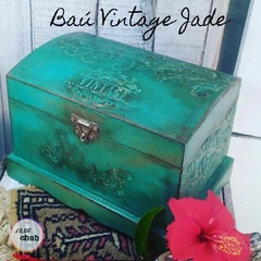 Baú Vintage Jade - comprar online