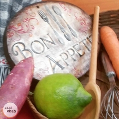 Imagem do Placa Bon Appetit