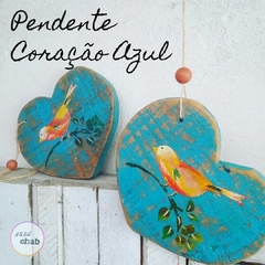 Pendente Coração Azul