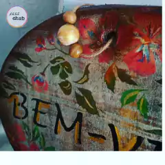 Imagem do Placa Bem-vindo - Floral