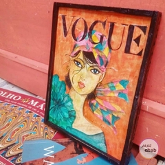 Imagem do Quadro Vogue Rouge