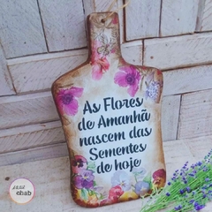 Tábua Decorativa Sementes na internet
