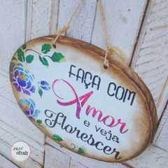 Imagem do Placa Com Amor