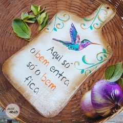 Tábua Decorativa Só o Bem - comprar online