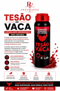 TESAO DE VACA ESTIMULANTE FEMININO DOSE ÚNICA