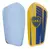 Canilleras oficiales de Boca Juniors en colores amarillo y azul con escudo CABJ niños
