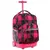 MOCHILA J WORLD NEW YORK CON CARRO SUNRISE BLOCK PINK - comprar online