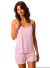 PIJAMA ALÇAS C/ SHORT ESTAMPA CORAÇÃO - comprar online