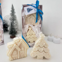 Duas Velas Aromáticas Natal - Laranja & Âmbar na internet