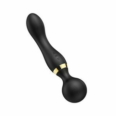 massageador stick dupla estimulação 20 vibrações e 8 velocidades - Profana Sex Shop