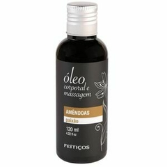 óleo de massagem corporal 120ml feitiços - loja online