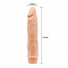 Imagem do prótese cock realístico com vibro em silicone 21,5 x 4 cm vibe toys
