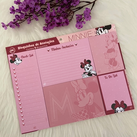 Bloco de anotações Minnie DAC