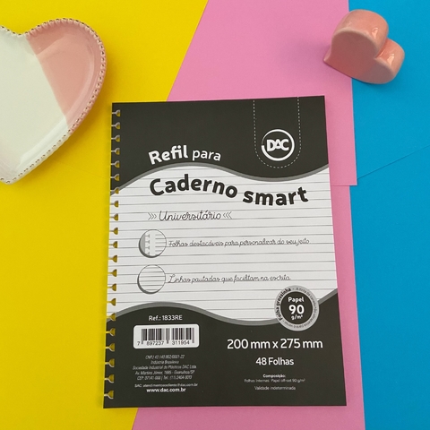 Refil Caderno Smart universitário DAC