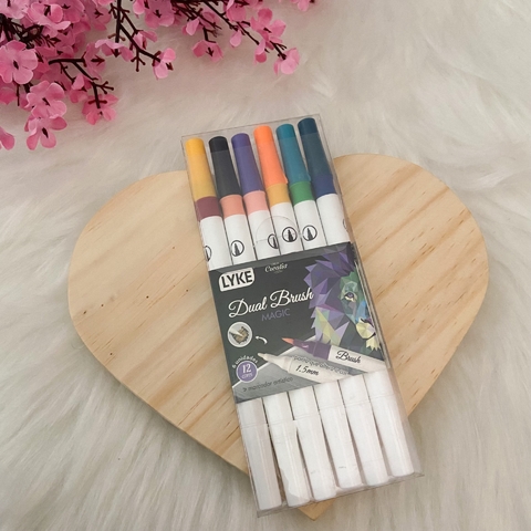 Kit dual brush magic Lyke