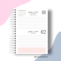 Agenda abstrato roxo - loja online