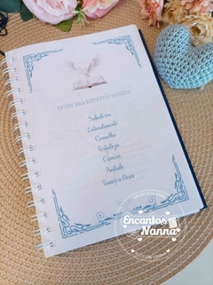 Caderno do crismando Heitor - Encantos da Nanna - Papelaria Criativa