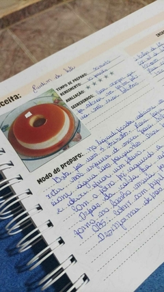Caderno de Receitas - loja online