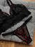 Imagem do Conjunto bralette renda + cinta liga
