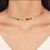 CHOKER ELOS CRISTAIS COLORFUL