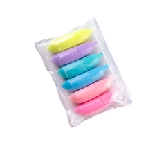 RESALTADOR MINI BANANA FLUO ZIP X 6 - comprar online