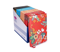 LIBRETA T/D ACOLCHADA A5 FLROWER 80HOJAS 80G - comprar online
