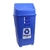 PLASVALE - LIXEIRA 50L BASCULANTE AZUL