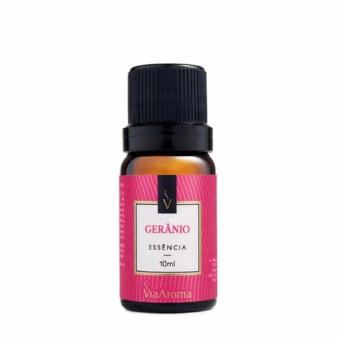 VIA AROMA - ESSÊNCIA 10ML GERÂNIO