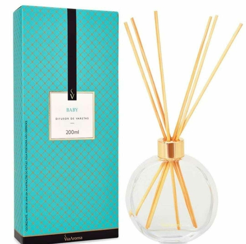 VIA AROMA - DIFUSOR DE VARETAS 200ML BABY
