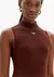 Blusa Canelada Regata Com Gola Alta - comprar online