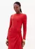 Vestido Longo Com Fenda E Torção - comprar online