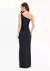 Vestido Super Midi Ombro Único com Fivela na internet
