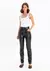 Calça Skinny Cintura Alta com Bolsos