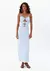 Vestido Super Midi com Alças