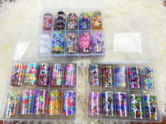 decoración Foil flores/ mariposas/escamas c/u