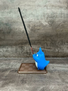Porta Sahumerio Totoro Azul - comprar online