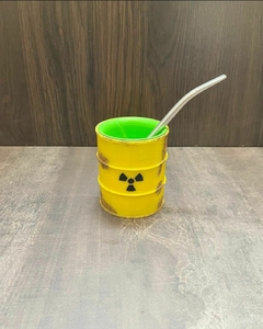 Mate Barril Amarillo Con Oxido