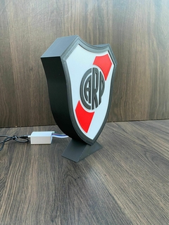 Lampara Escudo River 3d Led - comprar online